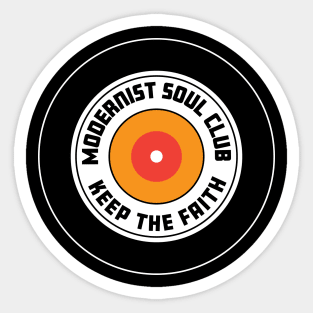 Modernist Soul Club 2 Sticker